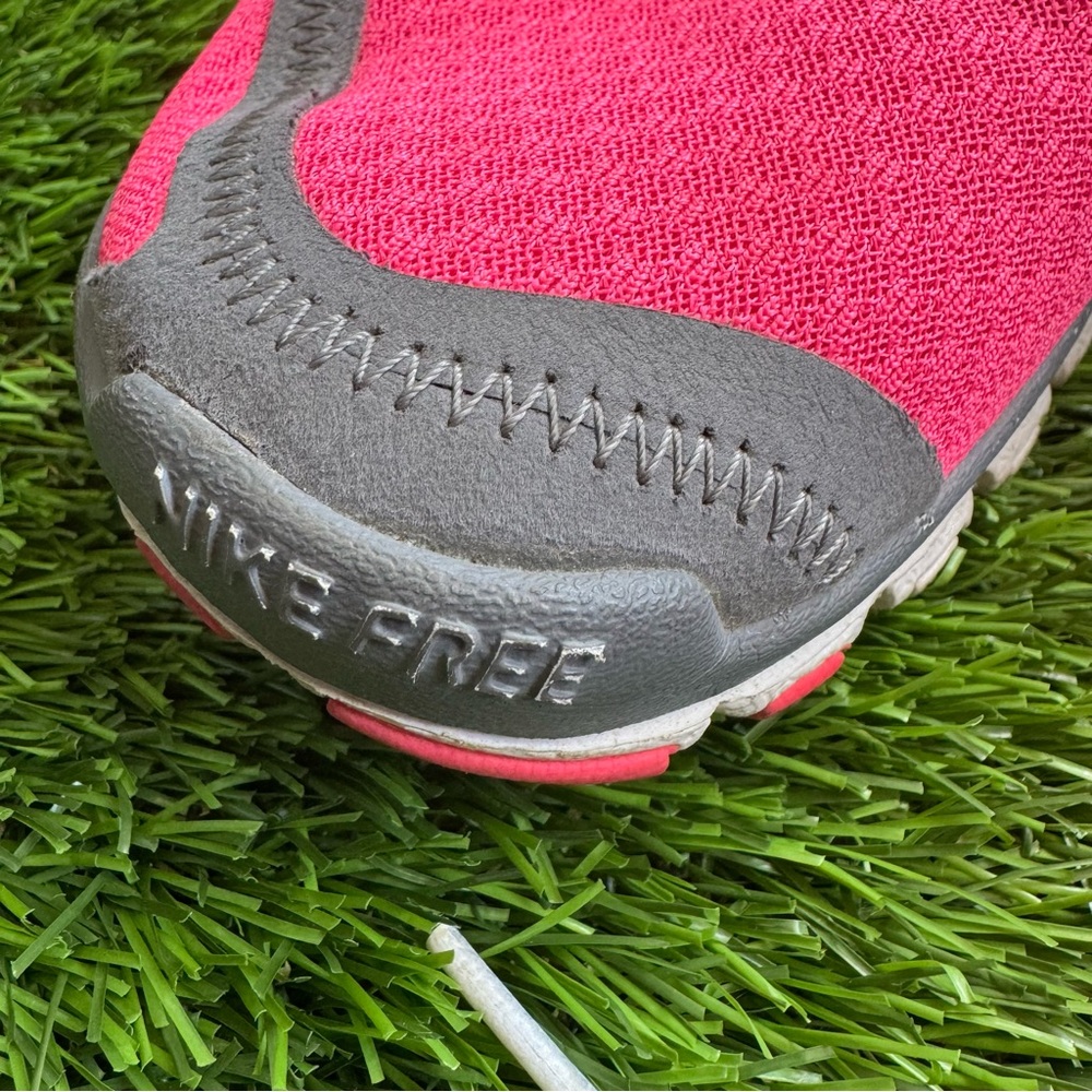 Women's Pink and Gray Athletic Shoes - Picture 3 of 14